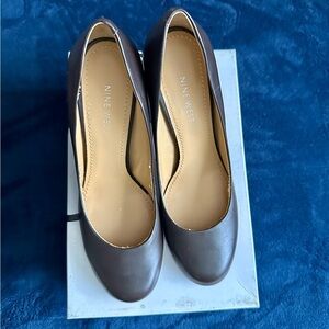 Nine West Women's Dark Brown Heels